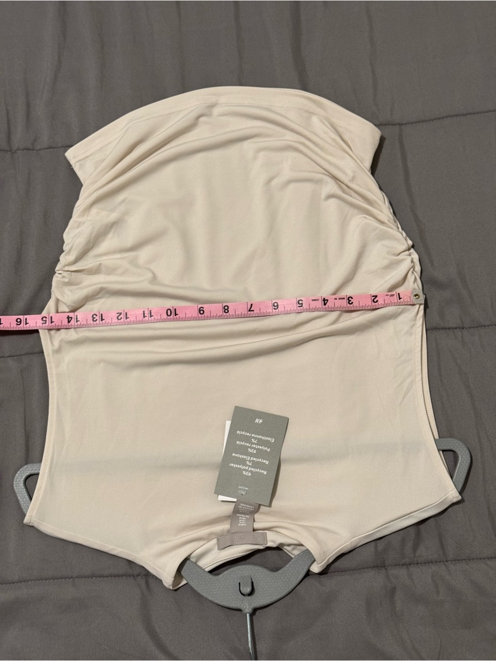 H&M Cream Mock Neck Sleeveless Tank Top - Picture 5 of 6